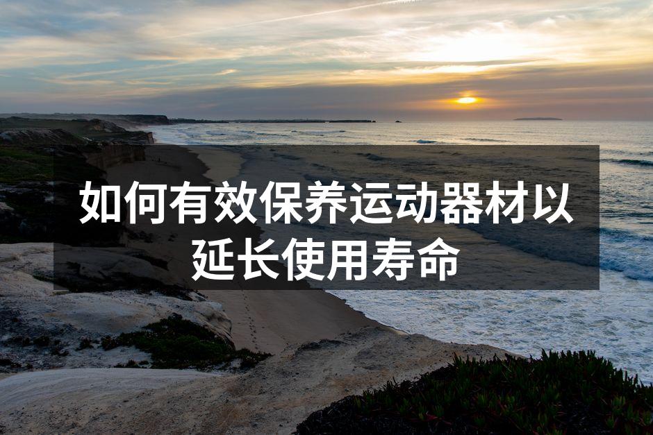 如何有效保养运动器材以延长使用寿命